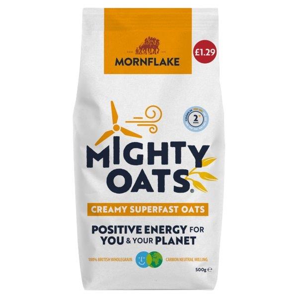 Mornflake Superfast Oats Bag PM £1.29 500g