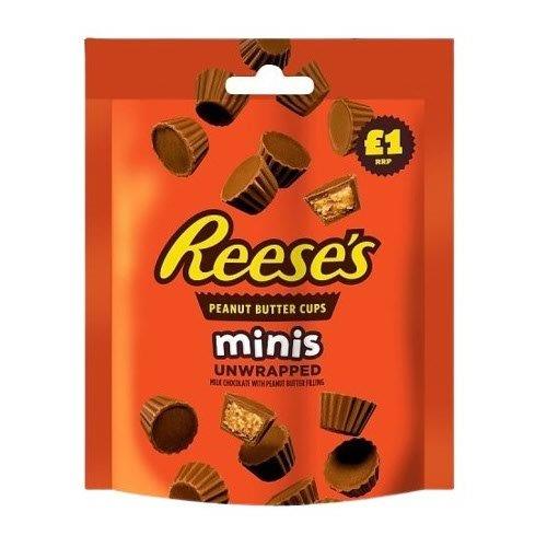 Reeses Peanut Butter Cups Minis PM £1 68g
