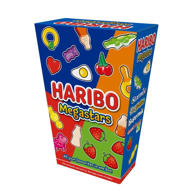 Haribo Megastars Sweets Large Gift Box 800g