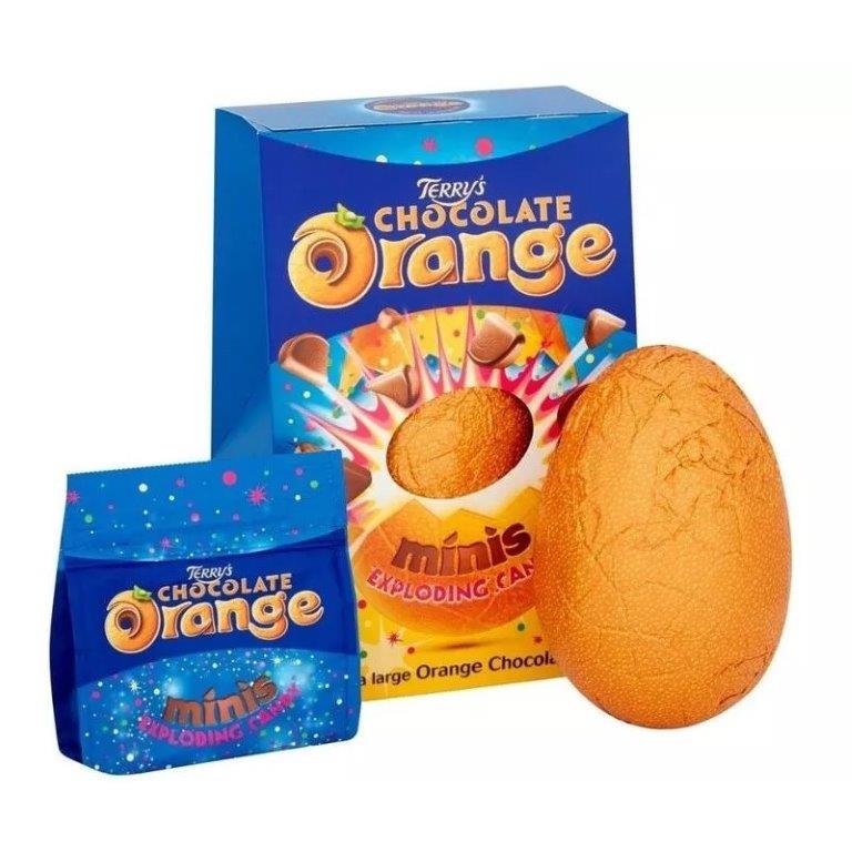 Terrys Milk Chocolate Easter Egg & Terrys Chocolate Orange Ball 307g