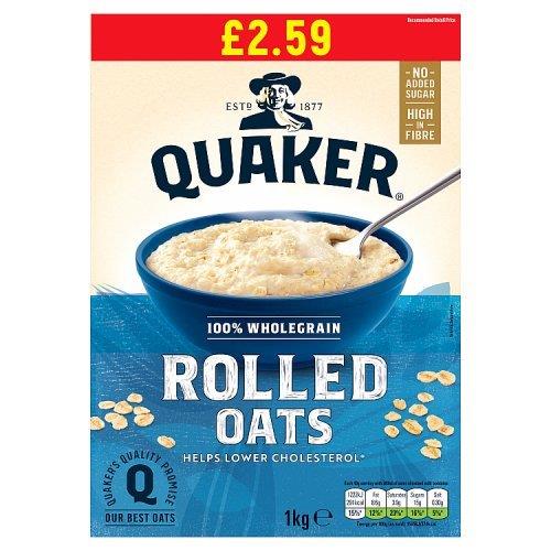 Quaker Oats PM £2.59 1kg