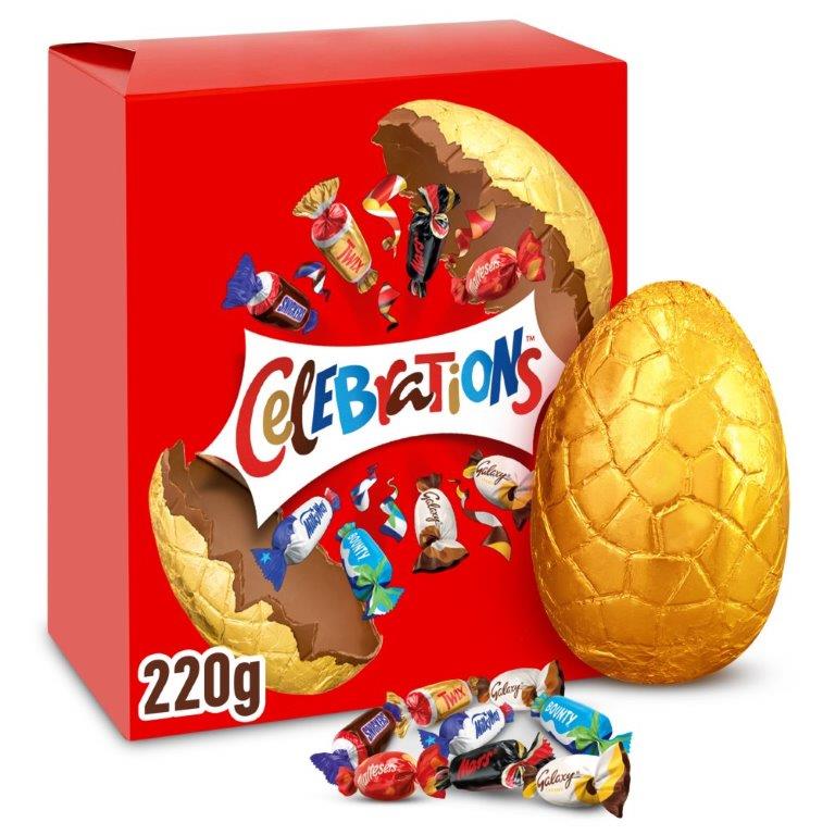 Celebrations Milk Chocolate Large Egg 220g