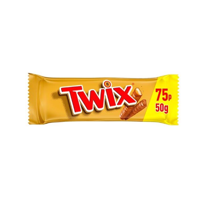Twix Snack Bar PM 75p 50g