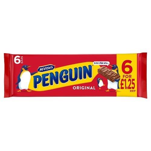 McVities Penguin Milk PM £1.25 6pk
