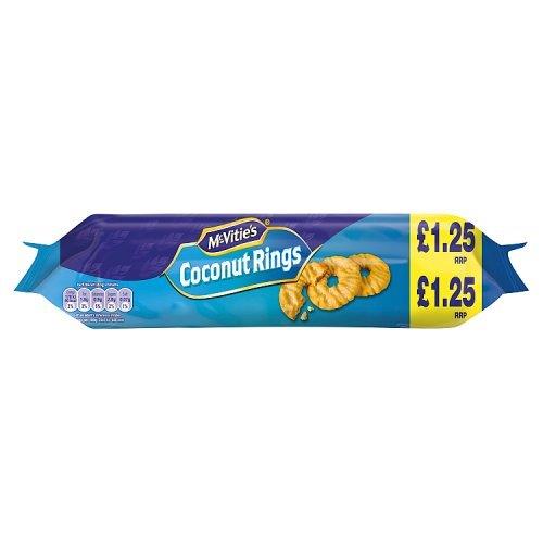 McVities Coconut Rings PM £1.25 300g