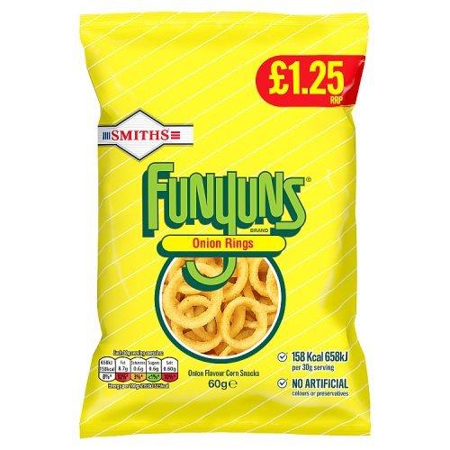 Smiths Funyuns PM £1.25 60g