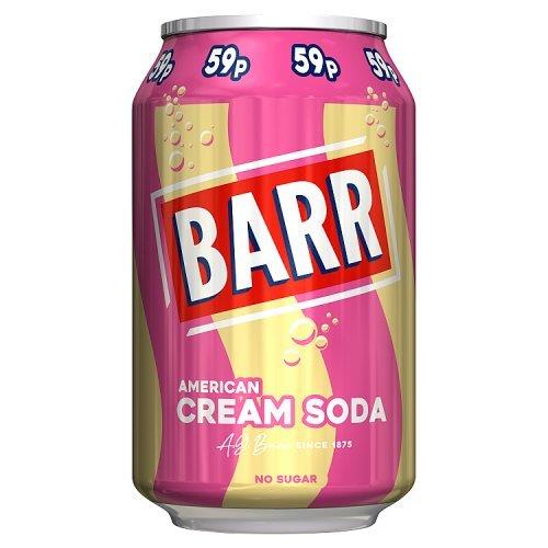 BARR Cream Soda PM 59p 330ml