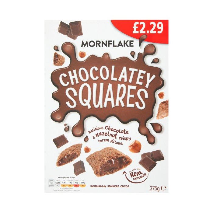 Mornflake Chocolate Squares PM £2.29 375g