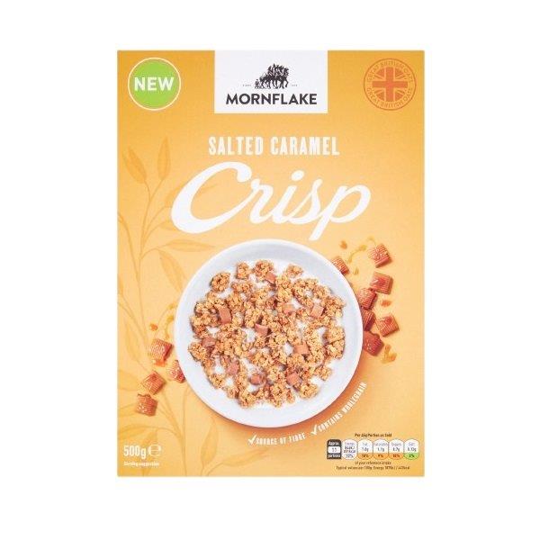 Mornflake Salted Caramel Crisp 500g NEW