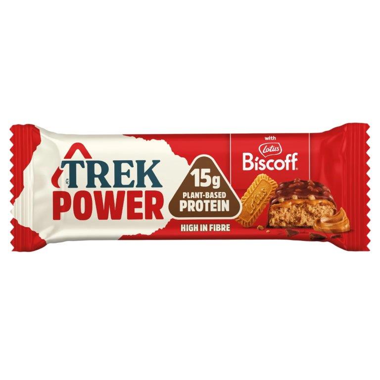 Trek Power Protein BarLotus Biscoff 55g NEW