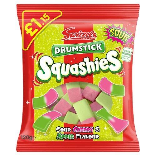 Swizzels Squashies Sour Cherry & Apple PM £1.15 120g