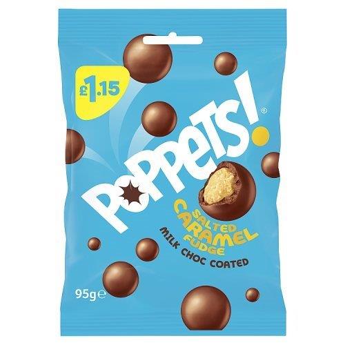Poppets Salted Caramel Bag PM £1.15 95g