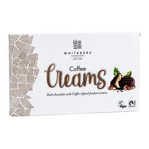Whitakers Dark Chocolate Covered Coffee Fondant Creams 150g