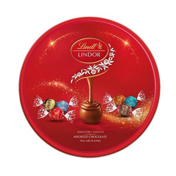 Lindt Lindor Selection Tin 450g