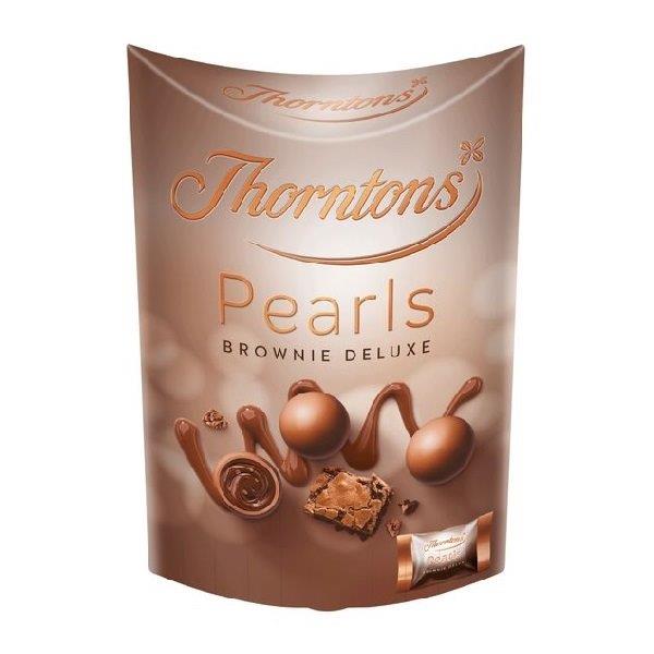 Thorntons Pearls Fudge Brownie 167g NEW