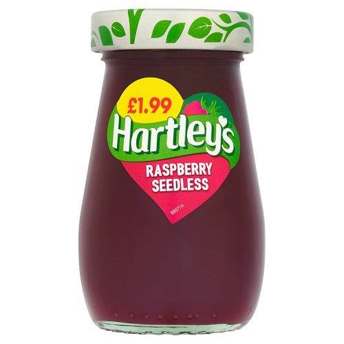 Hartleys Jam Best Seedless Raspberry PM £1.99 300g