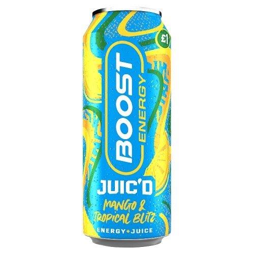 Boost Energy Juicd Mango & Tropical PM £1 500ml