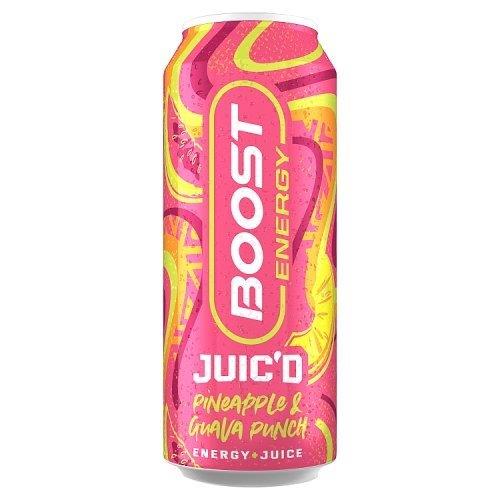 Boost Energy Juicd Pineapple & Guava PM £1 500ml