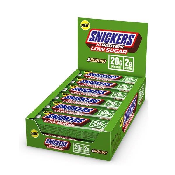 MPO Snickers Hazelnut Low Sugar High Protein 57g NEW