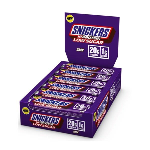MPO Snickers Dark Choc Low Sugar High Protein 57g NEW