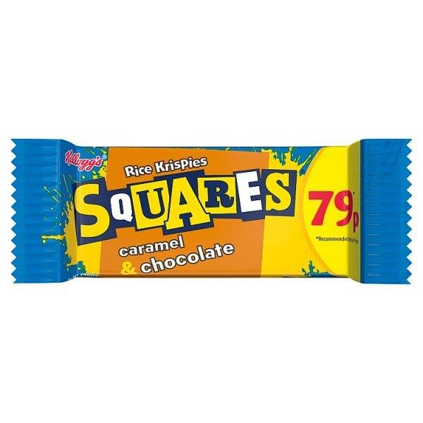 Kelloggs Rice Krispie Squares Totally Choc PM 79p 36g