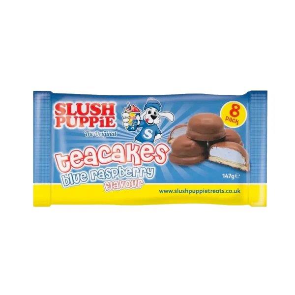 Slush Puppie Teacakes Blue Raspberry 8pk 147g NEW