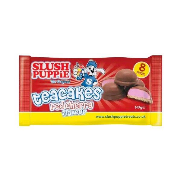 Slush Puppie Teacakes Red Cherry 8pk 147g NEW