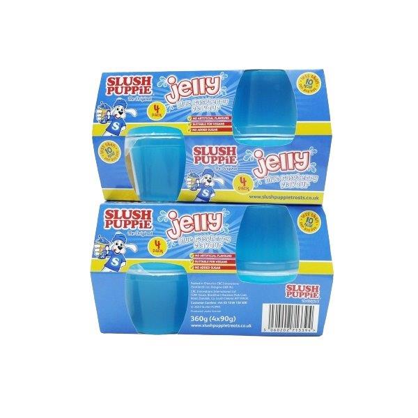 Slush Puppie Jelly Pot Blue Raspberry 4pk NEW