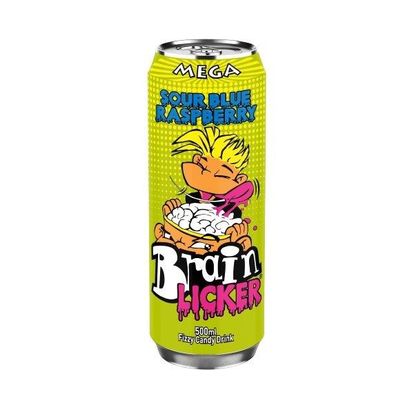 Mega Brain Licker Sour Blue Raspberry 500ml NEW