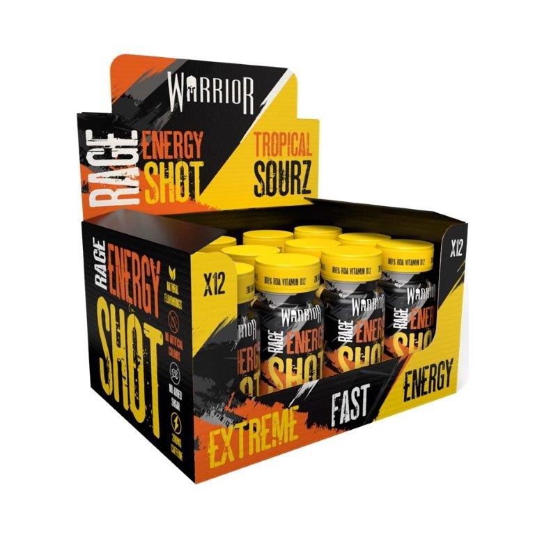 Warrior Rage Energy Shot 60ml