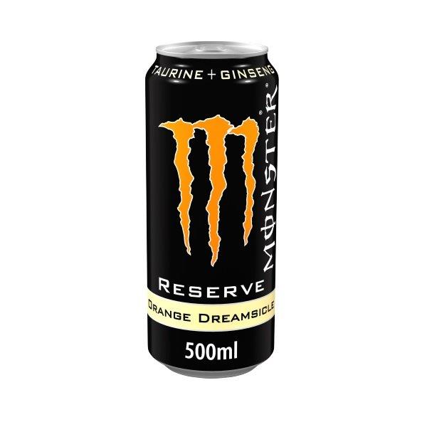 Monster Reserve Orange Dreamsicle 500ml PMP NEW