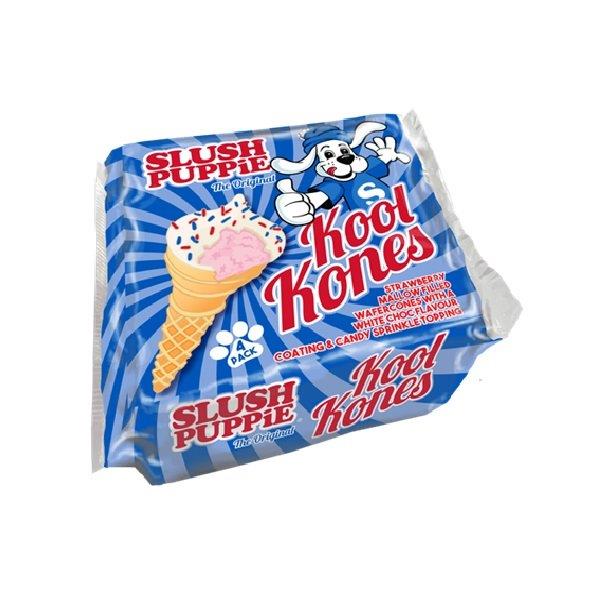 Slush Puppie Kool Kones 4pk 120g NEW
