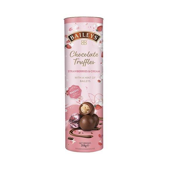 Baileys Strawberry & Cream Truffles Tube 318g NEW