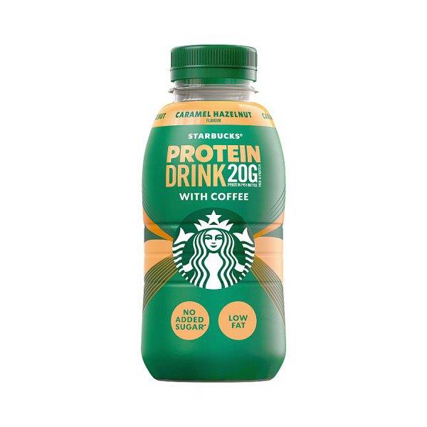 Starbucks Protein Drink Caramel Hazelnut PET 330ml NEW