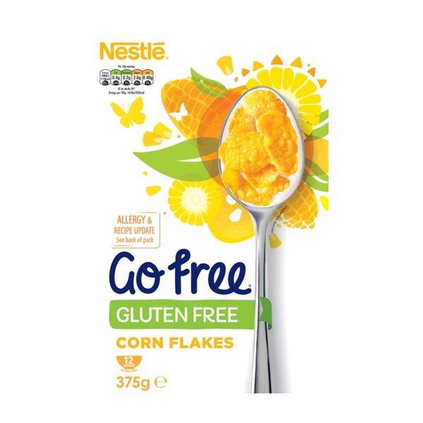 Nestle Go Gluten Free Corn Flakes 375g NEW