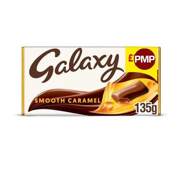 Galaxy Block Smooth Caramel PM £1.35 135g