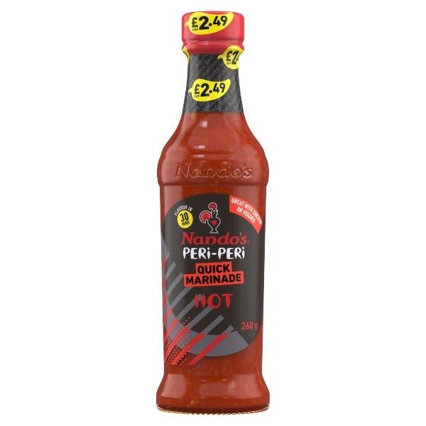 Nandos Hot Peri Peri Marinade PM £2.49 260g