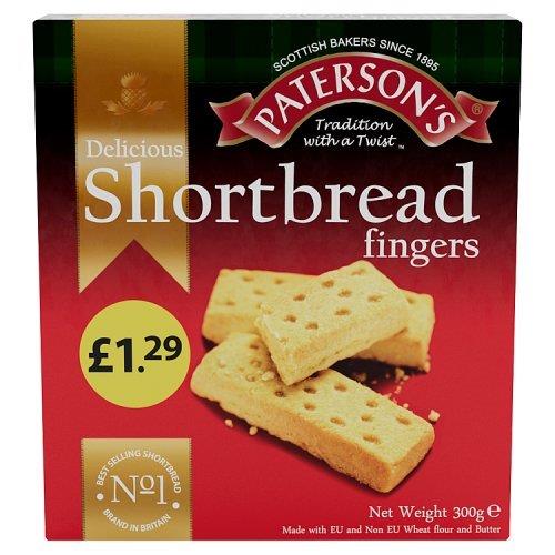 Patersons Shortbread PM £1.29 300g