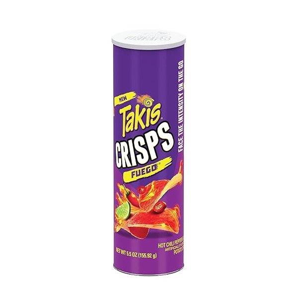 Takis Fuego Crisps Tube 156g NEW