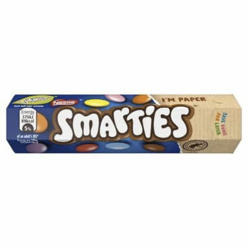 Smarties Giant Tube White 120g