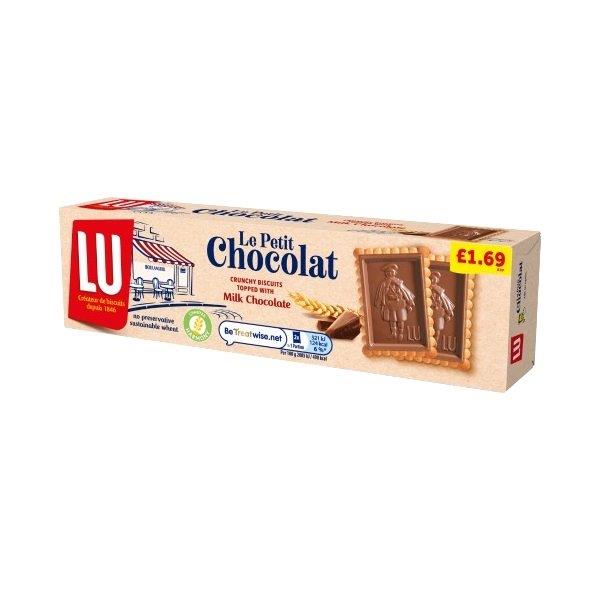 LU Le Petit Milk Choc Biscuits PM £1.69 112.5g