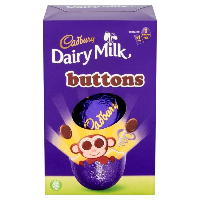 Cadbury Dairy Milk Buttons Easter Egg 98g