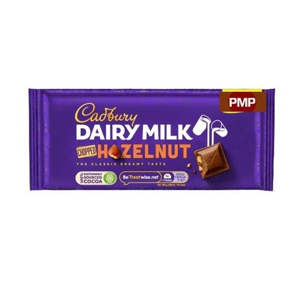 Cadbury Dairy Milk Block Chopped Hazelnut PM £1.35 95g