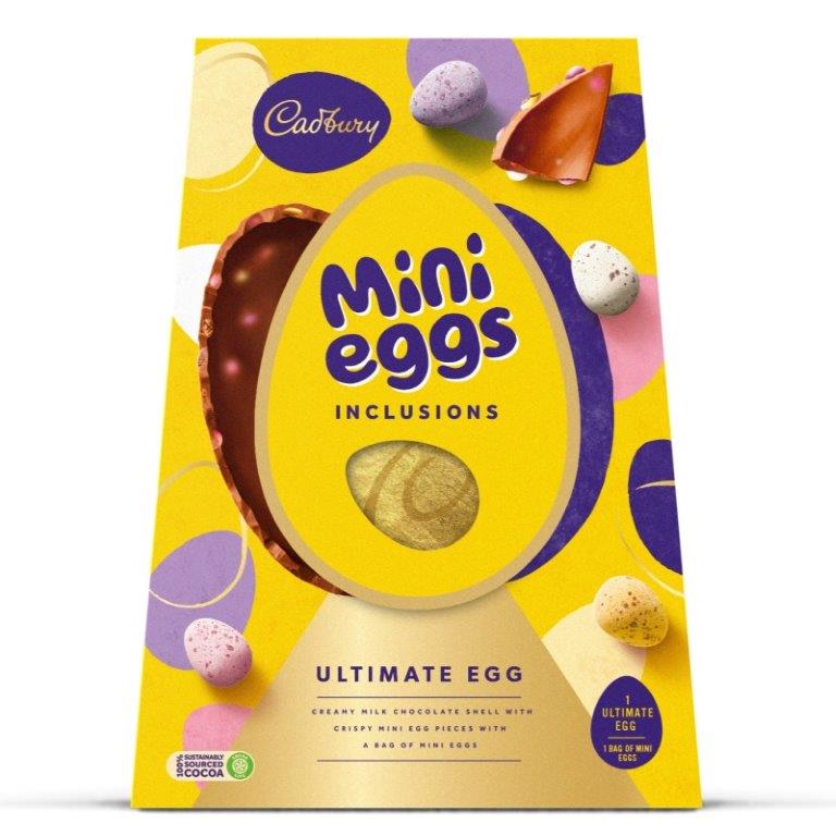 Cadbury Dairy Milk Mini Eggs Inc Ult Egg 380g