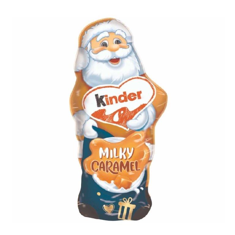 Kinder Milky Caramel Santa Figure 110g NEW