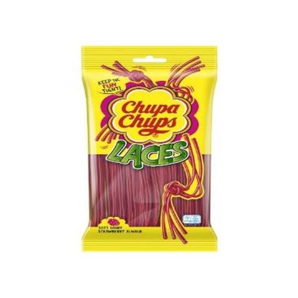 Chupa Chups Strawberry Laces 90g NEW^