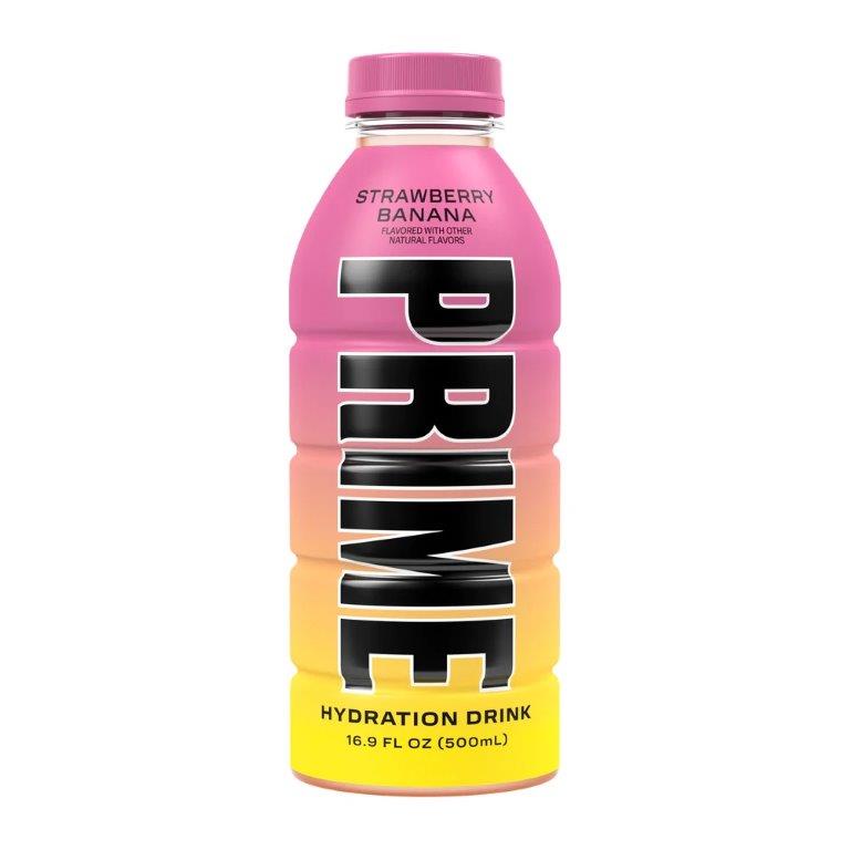 Prime Hydration Strawberry Banana 500ml NEW