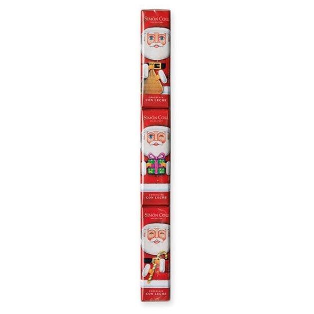 Simon Coll 3pk Of Santa Chocolate Bars 54g