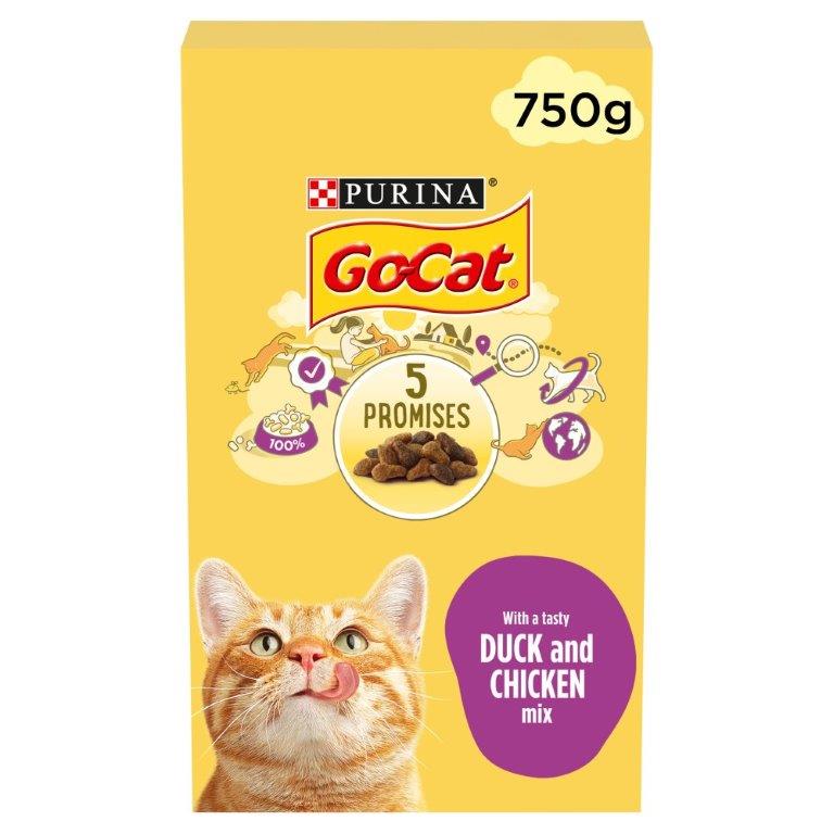 Go-Cat Chicken & Duck PM £2.99 750g
