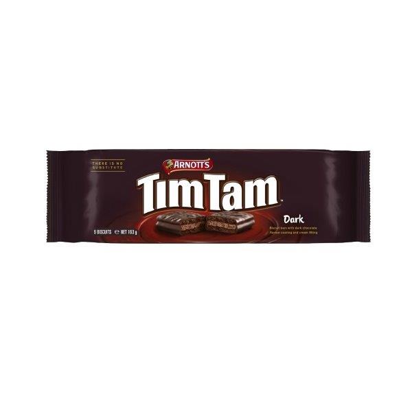 Tim Tam Dark Biscuits 163g NEW